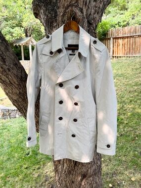 Le Chateau - Mens Trench Coat - Extra Small